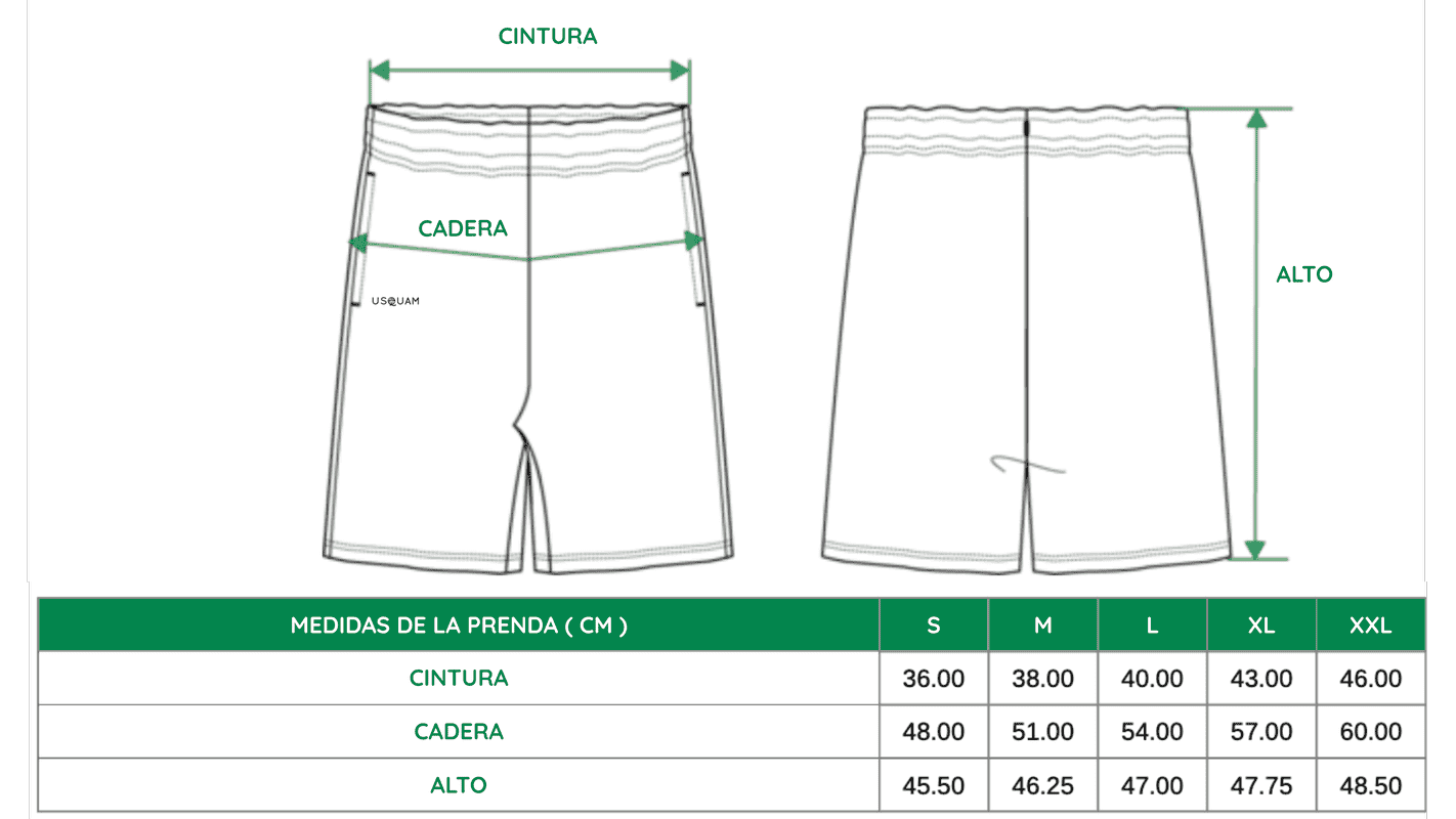 Guía de tallas