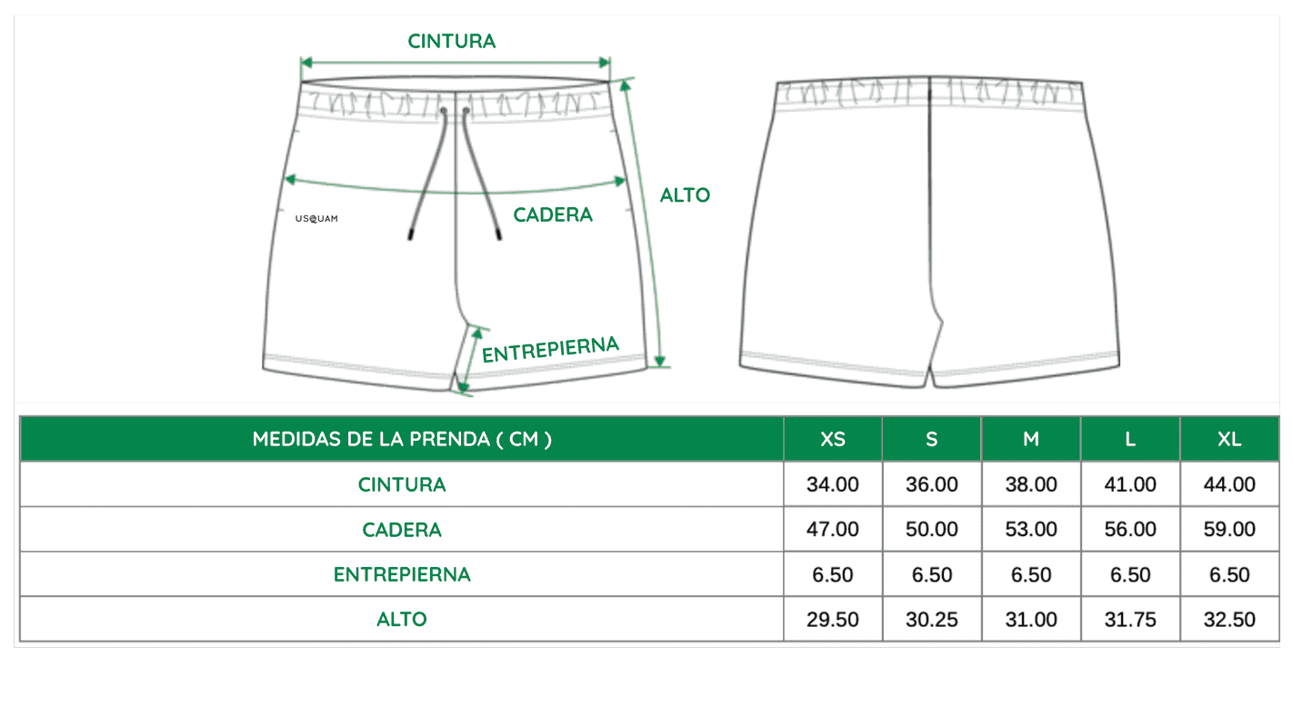 Guía de tallas