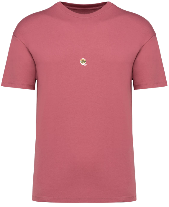 NS330 Camisetas Oversize Rosa antiguo