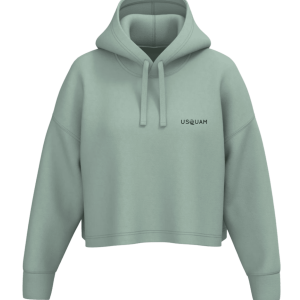 Sudadera crop con capucha Flatcore